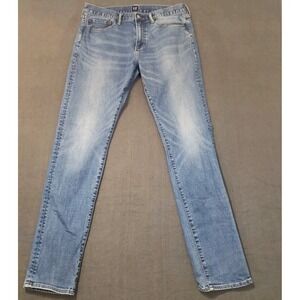 Gap Denim Jeans Mens Size 34x36 Slim Straight Faded